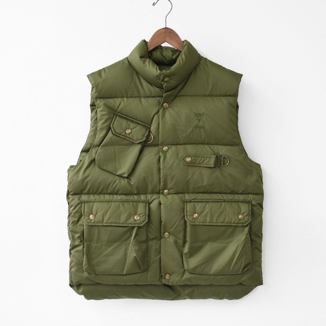 VAN Jacket / マルチポケットタクティカルダウンベスト M ブラック 2026年最新】VAN Jacket メンズ ダウンベスト・キルティングベストの