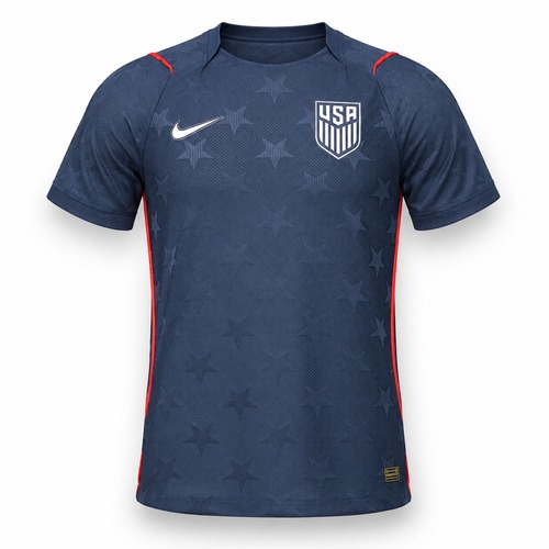 【お取り寄せ】アメリカ代表 2026 アウェイ サッカーユニフォーム ネーム 背番号 カスタム可（プレイヤーバージョン）