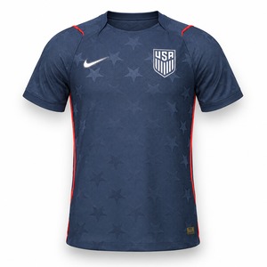 【お取り寄せ】アメリカ代表 2026 アウェイ サッカーユニフォーム ネーム 背番号 カスタム可(プレイヤーバージョン)
