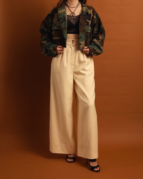 1980-90's Military / Chopped BDU Short Jacket - WL