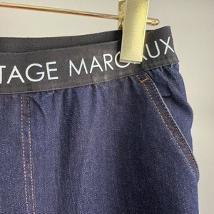 【MARGAUX VINTAGE】ワンウォッシュデニムスリムパンツ