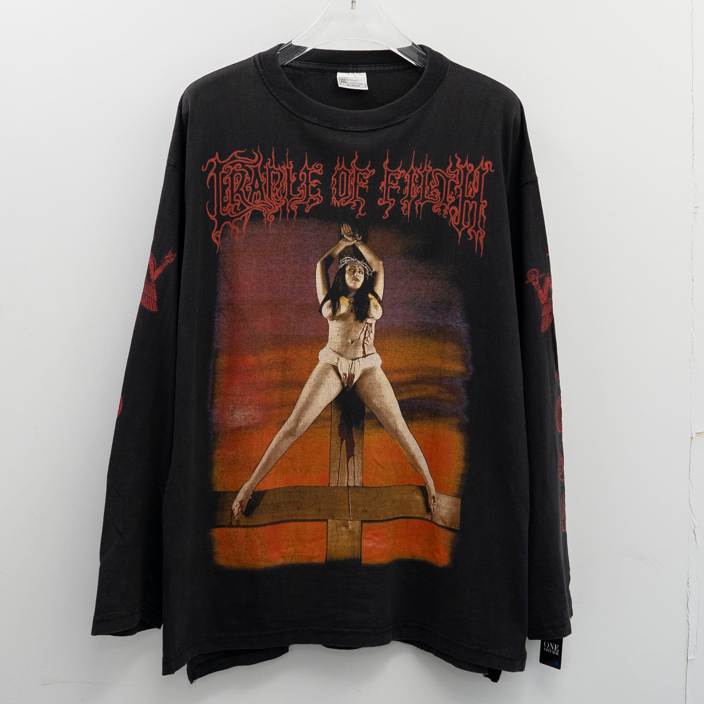 Cradle Of Filth " Desire Me Like satan L/S " Euro XL【A7-205】