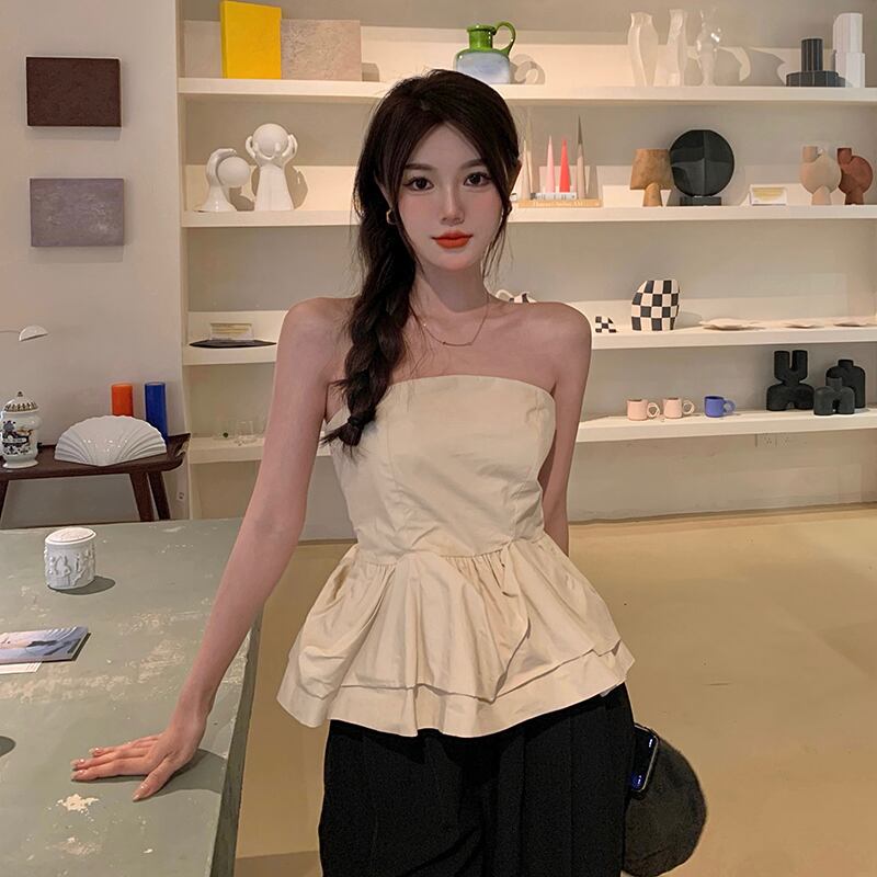 サマースタンダードスリムシャツ トップス レディース レトロ 夏物 ピュア ドラファッションホール18430856894