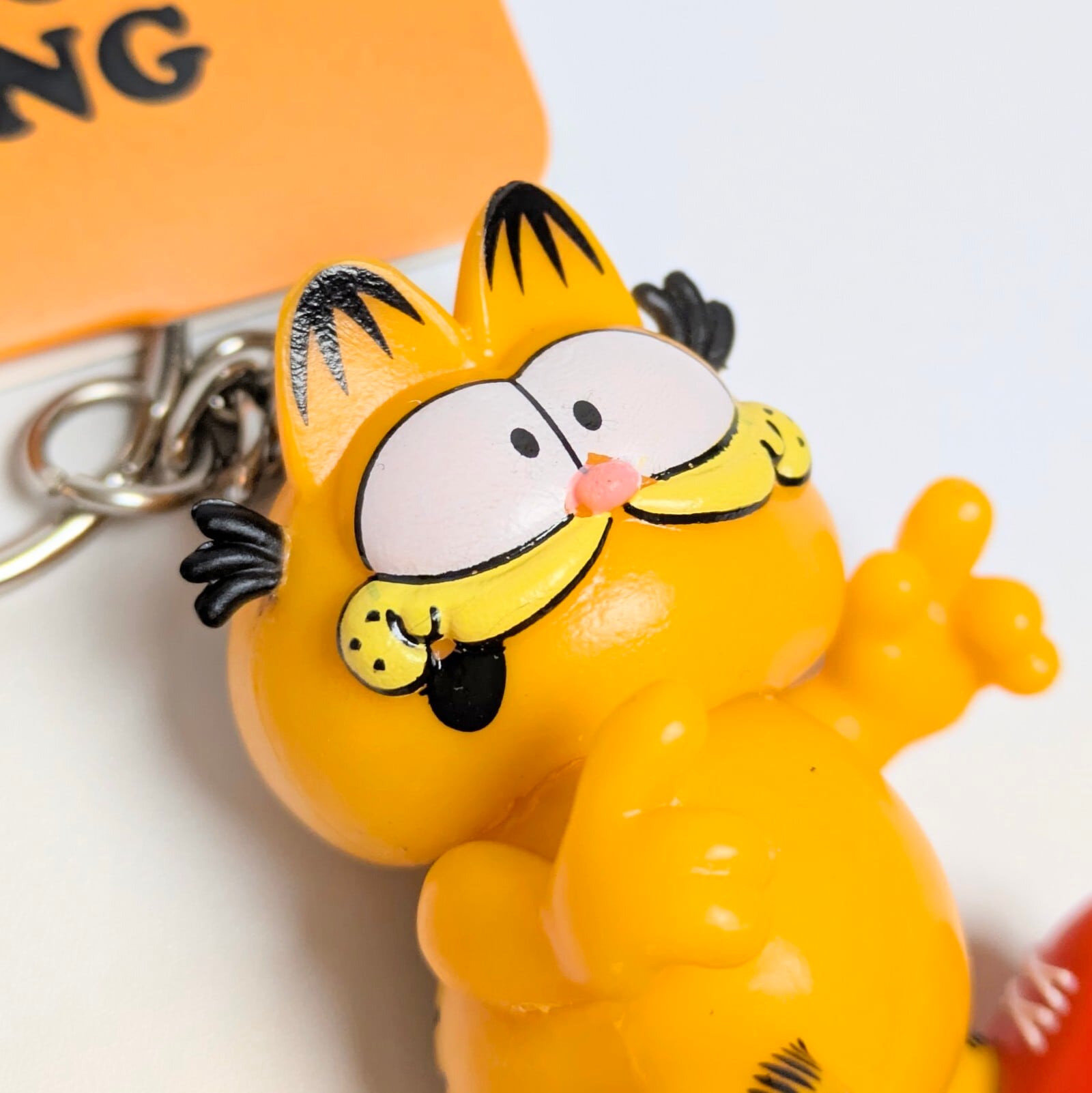 Garfield ( ガーフィールド ) 】 3D PVCキーホルダー 『 ローラー