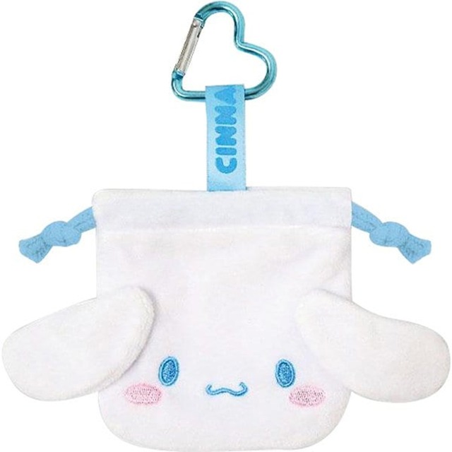 サンリオキャラクターズシナモロールカラビナ付きミニ巾着(8321467)