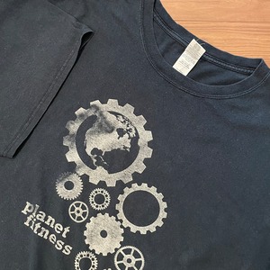 【GILDAN】企業系 XXXL 超ビッグサイズ プリント Tシャツ フィットネスジム オーバーサイズ us古着 アメリカ古着