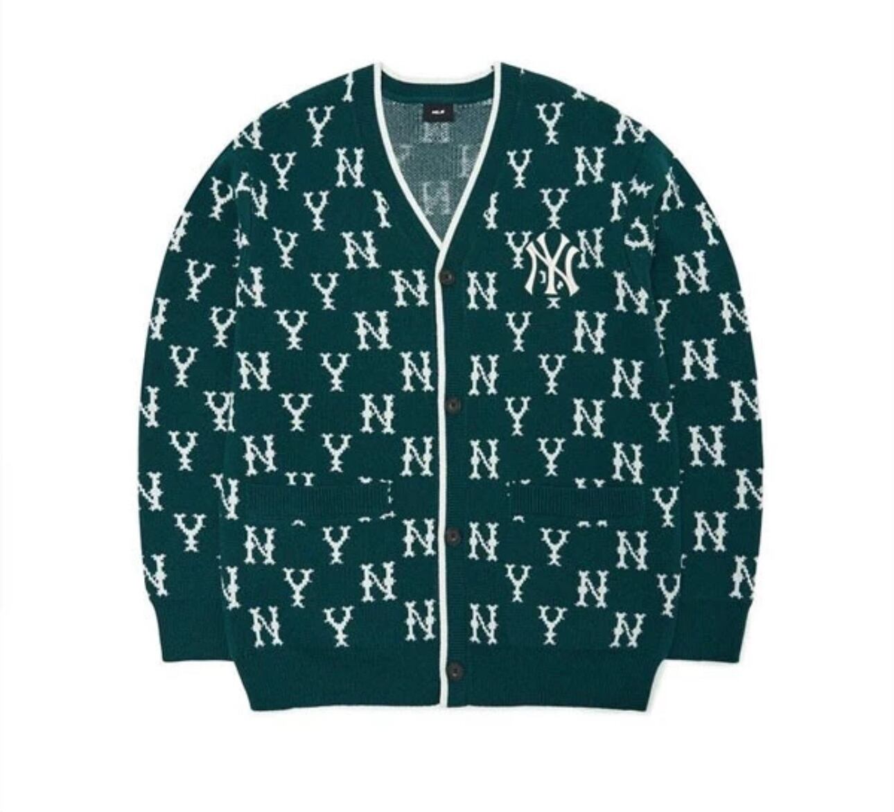MLB ユニセックス総柄カーディガン¥32,000+tax(¥35200)