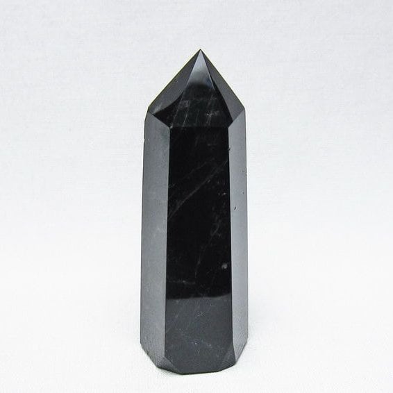 モリオン ポイント 黒水晶 六角柱 置物 一点物 142-11279 | 天然石