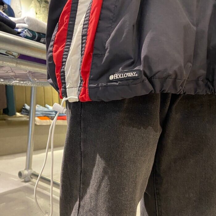 90年代〜 ナイロンプルオーバージャケット メンズL 古着 ポリエステル