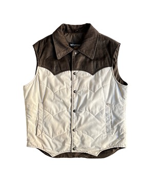 Vintage 70s Sears Down vest -Made in USA-