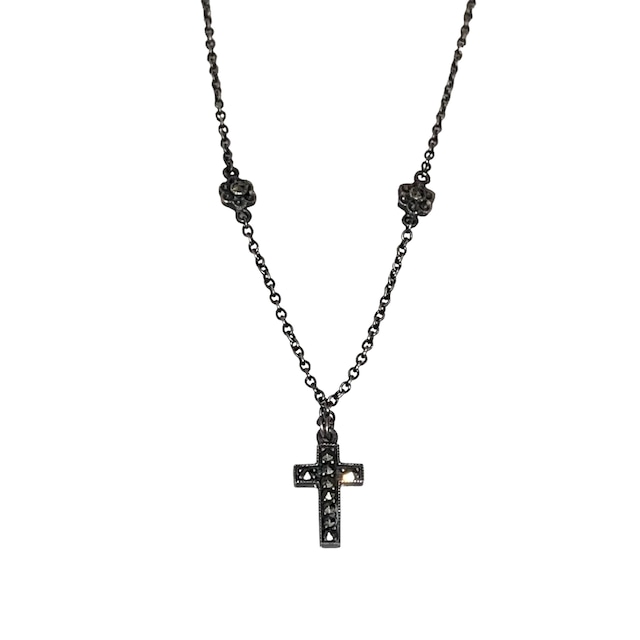 vintage ANNA SUI cross pendant necklace