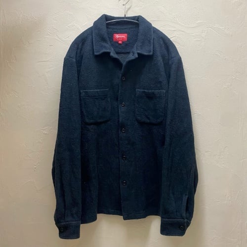 Supreme シュプリーム 22AW Brushed Flannel Twill Shirt size-M Black