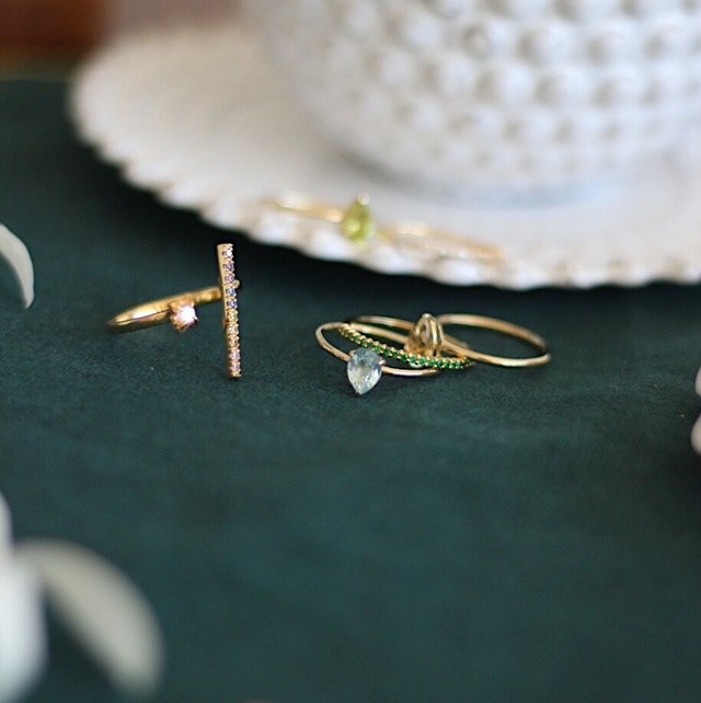 Laboratory Grown Diamond Ring K18