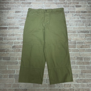 GAP HBT DOUBLE KNEE PANT OLIVE OLD
