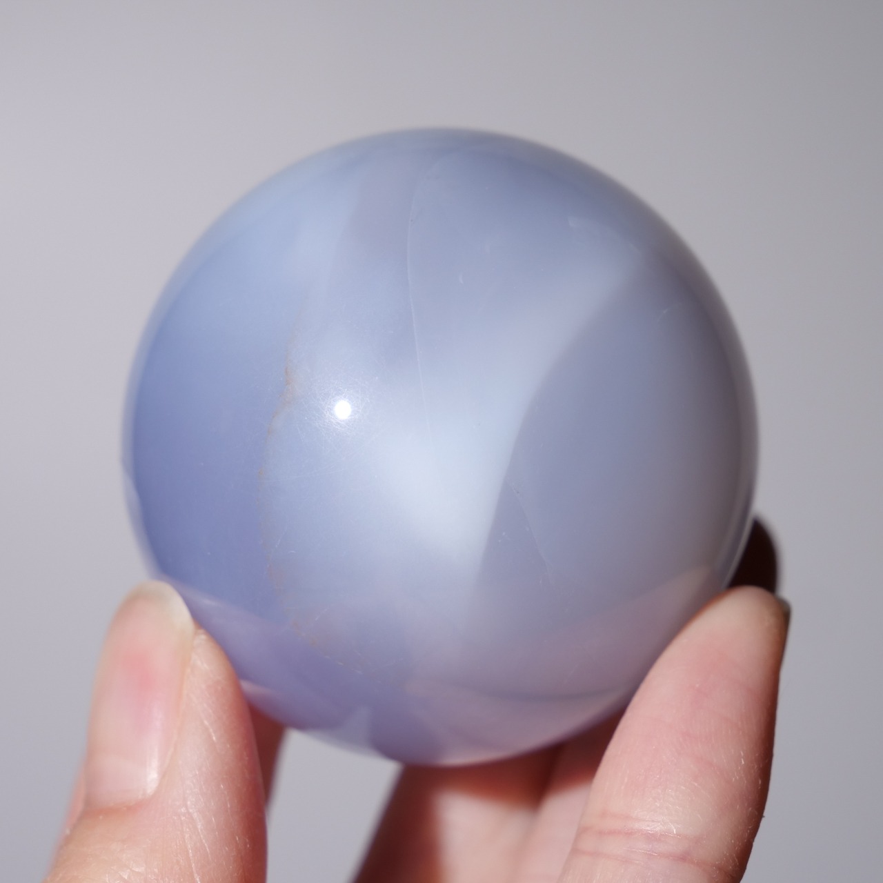 ブルー カルセドニー / スフィア【φ4.9cm】