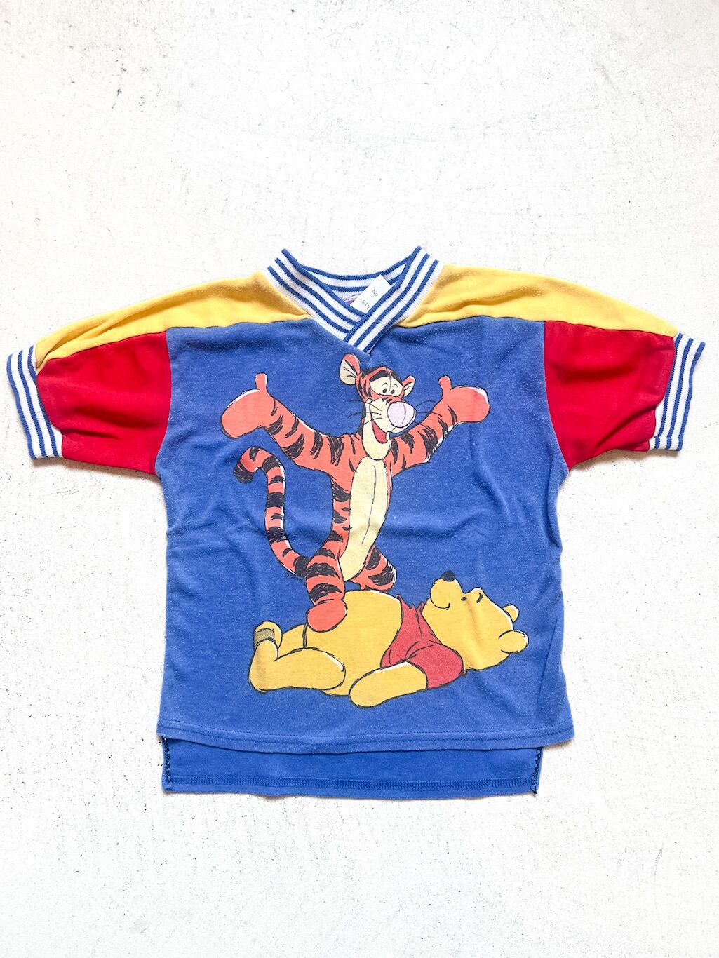 【110cm】VINTAGE 90's プーさん Tシャツ【10101】※