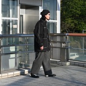 YASHIKI / GANKO別注 Shinsetsu Drivers Knit 自由にコーディネート