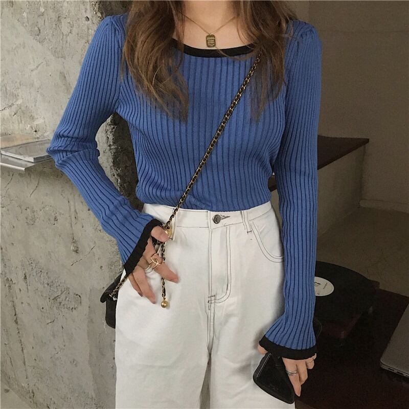 シャツスタイルセーター ニットコート トップス ロング ウィンター 冬物 YY-ファッション86140616947