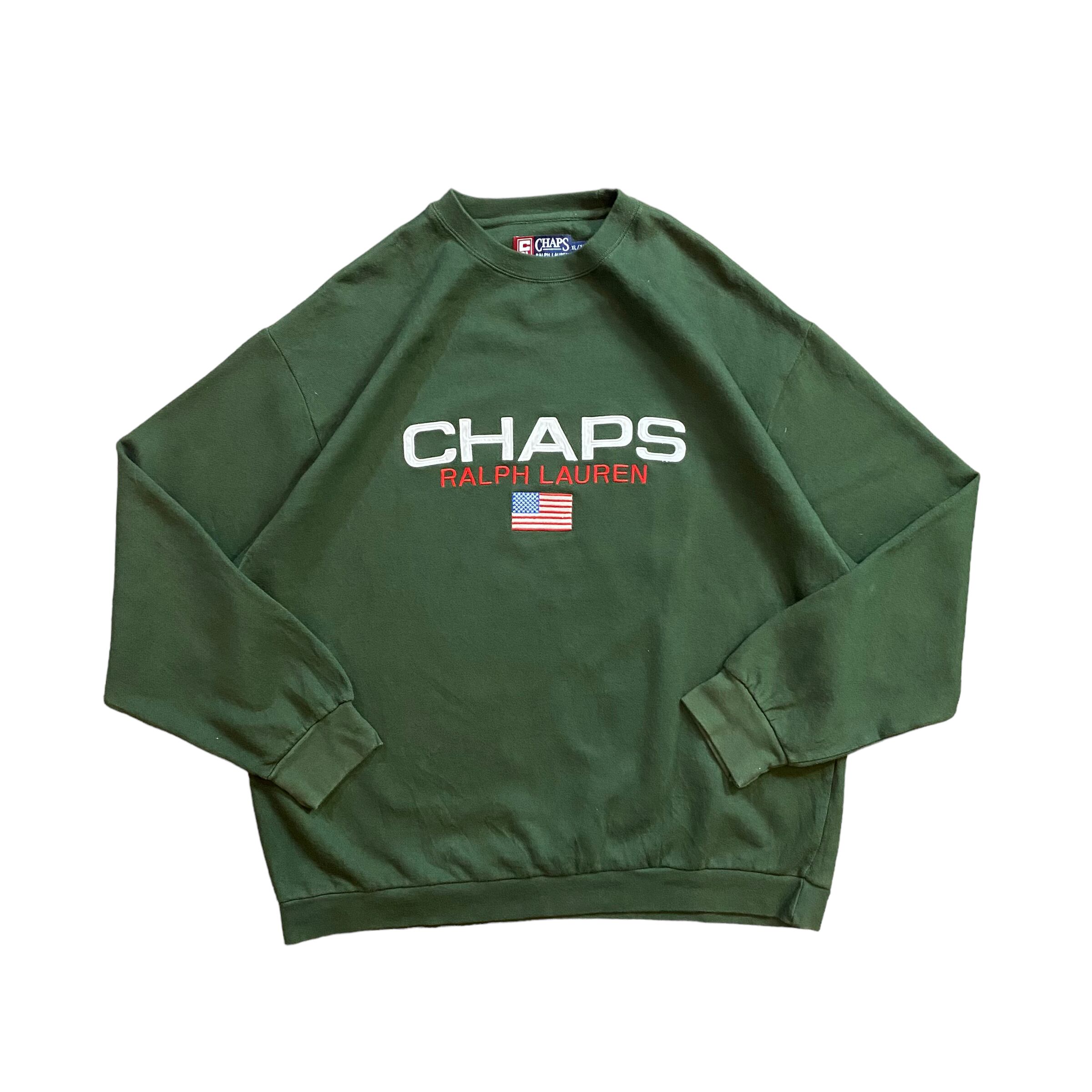 CHAPS Ralph Lauren スウェット XL 刺繍