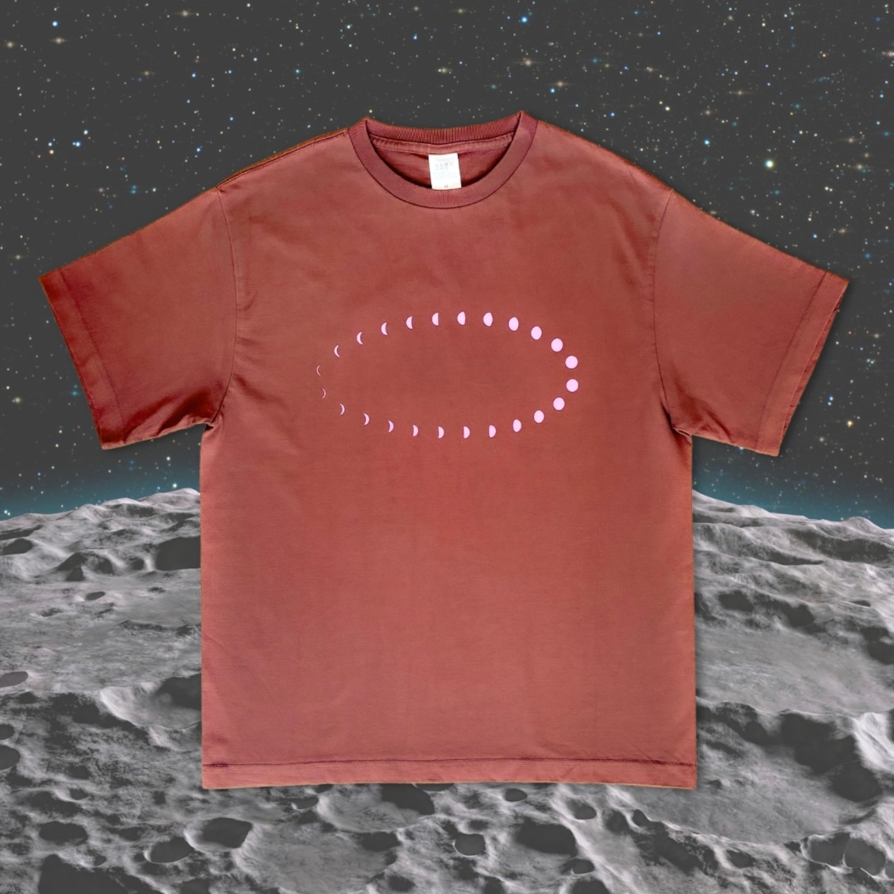 MOON PHASE PREMIUM COTTON BOX TEE