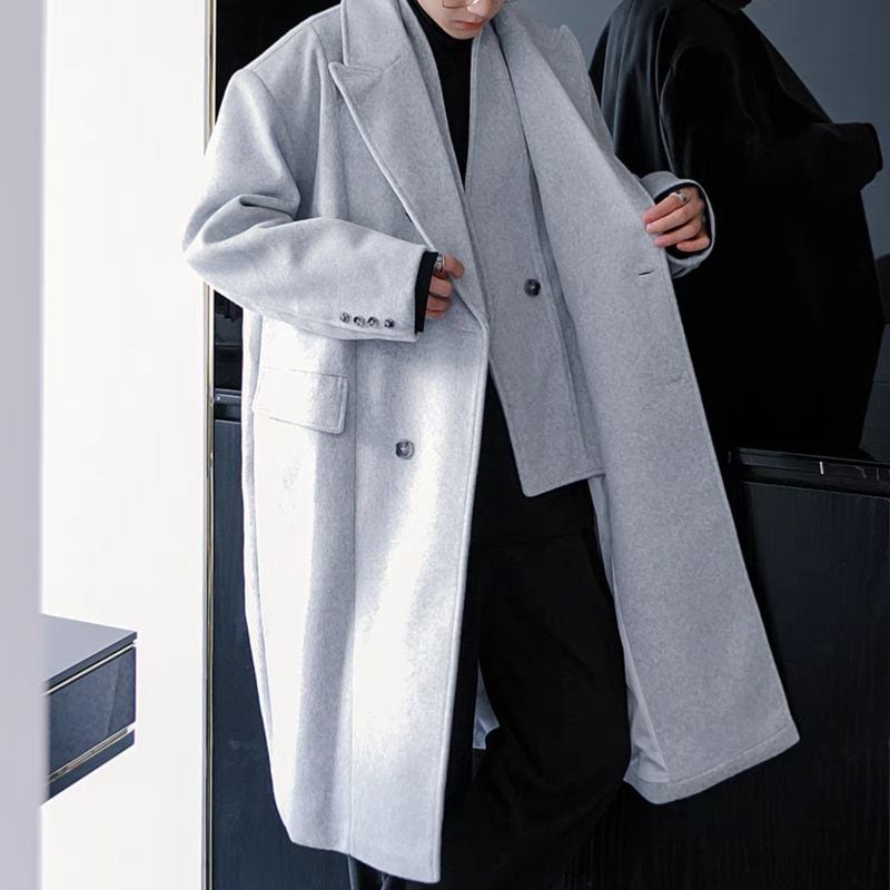 重ね着風チェスターコート C10493