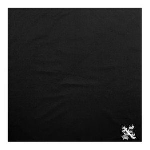 【AFO/UNISEX】FIRE LOGO BANDANA バンダナ スカーフ 黒