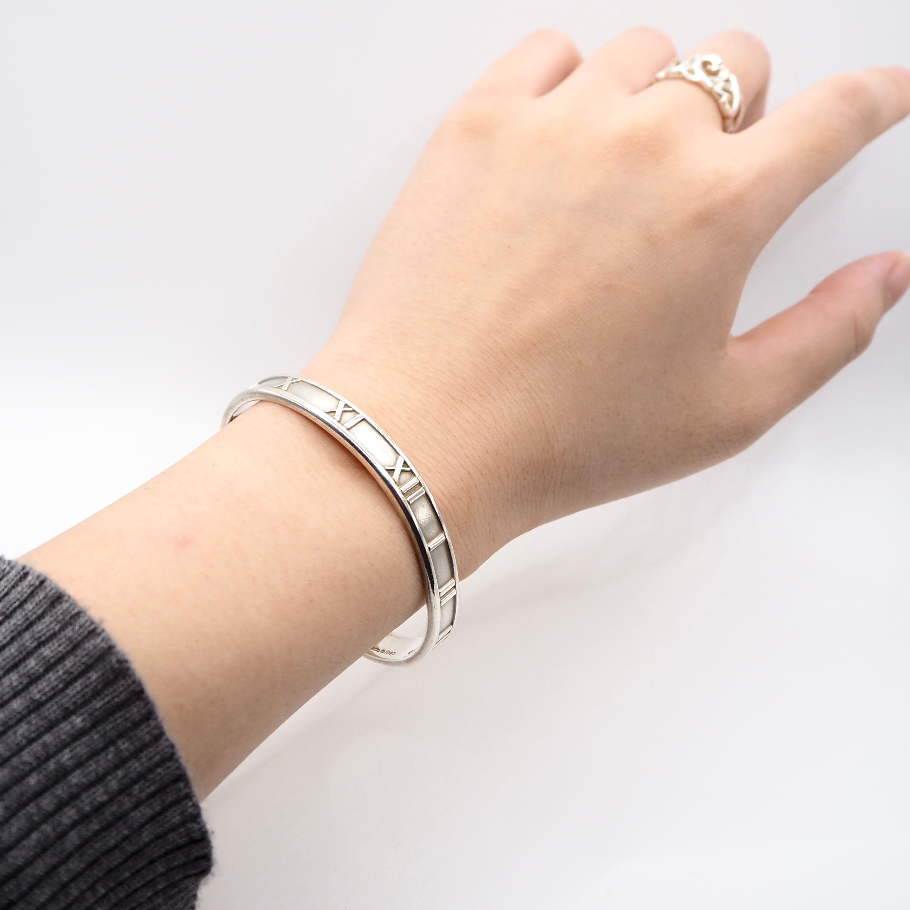 箱付き✨ティファニー　アトラス　カフ　バングル　925 腕周り15.5cm Tiffany&Co. アトラス バングル シルバー925 ティファニー | 2122TOKYO