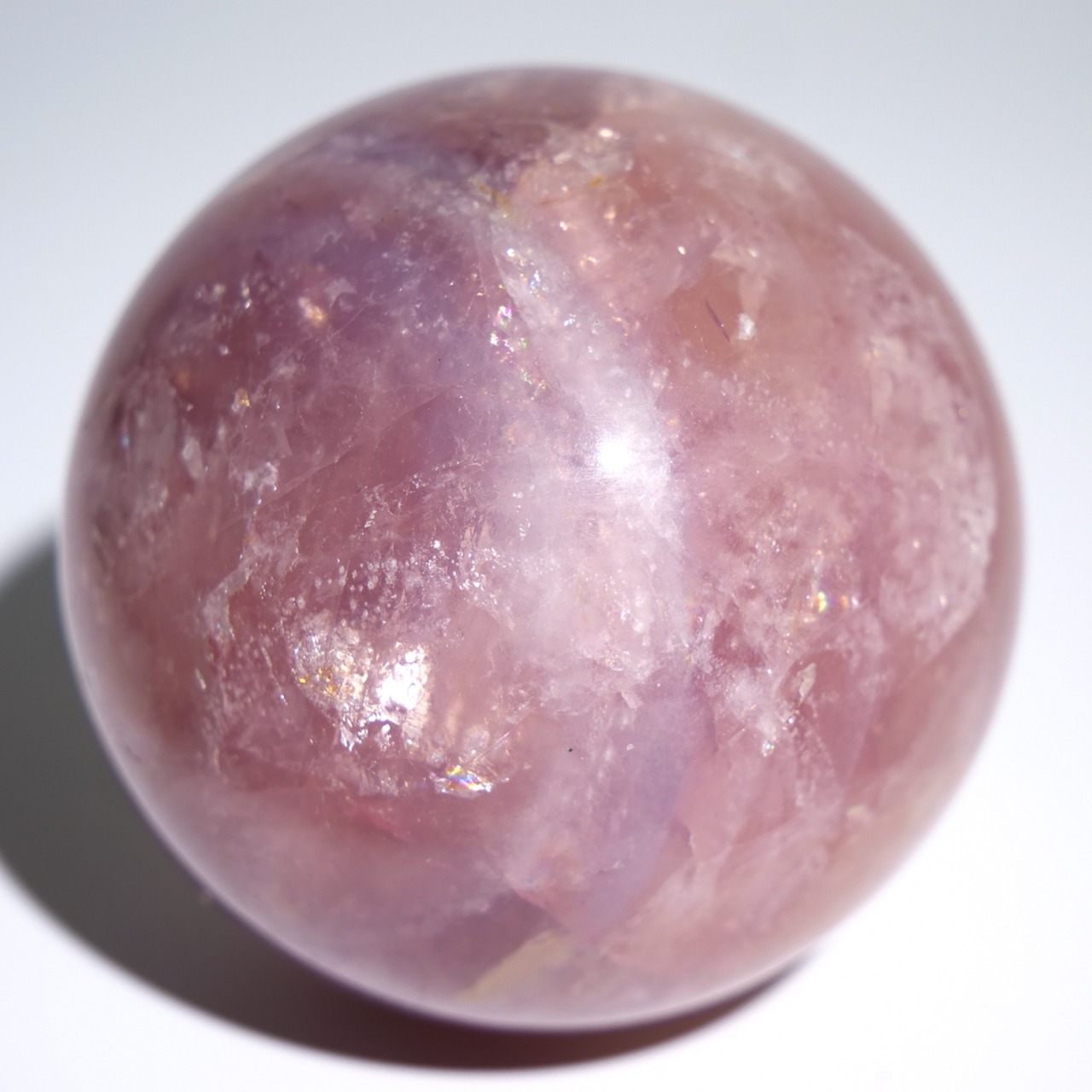 ラベンダー ローズクォーツ / スフィア【φ5.7cm】