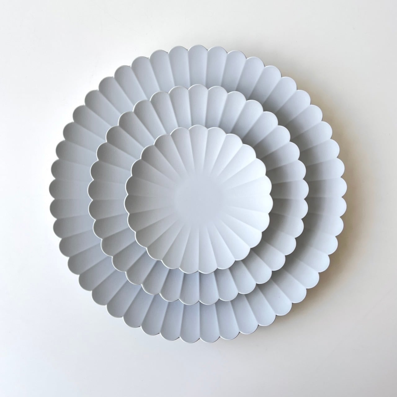 1616 / arita japan TY Palace Plate パレスプレート 110 160 220 3サイズセット Grey グレー 食器