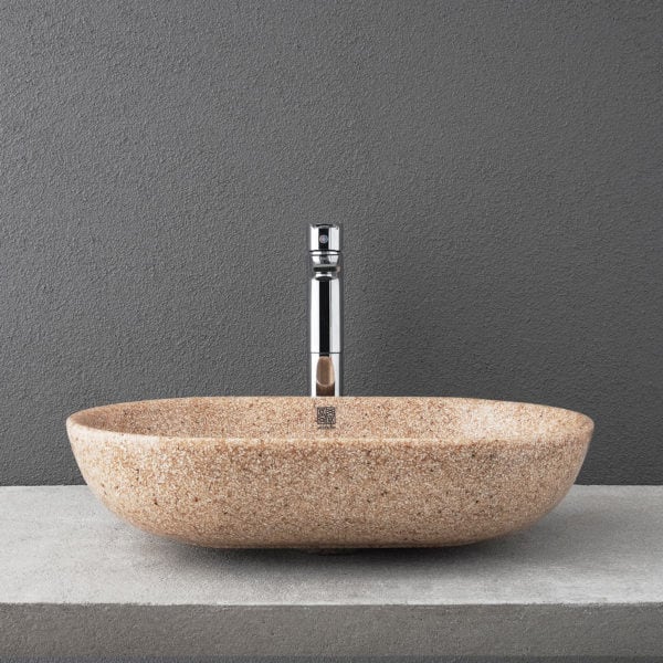 【展示品・未使用】フィンランド製 洗面台 woodio フィンランド製洗面ボール楕円型60x40 | FIKA DECOR