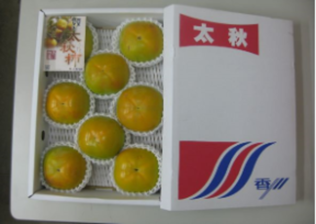 太秋柿（たいしゅうかき）香川県 1箱（3.5㎏入り 3L～M 8玉～12玉