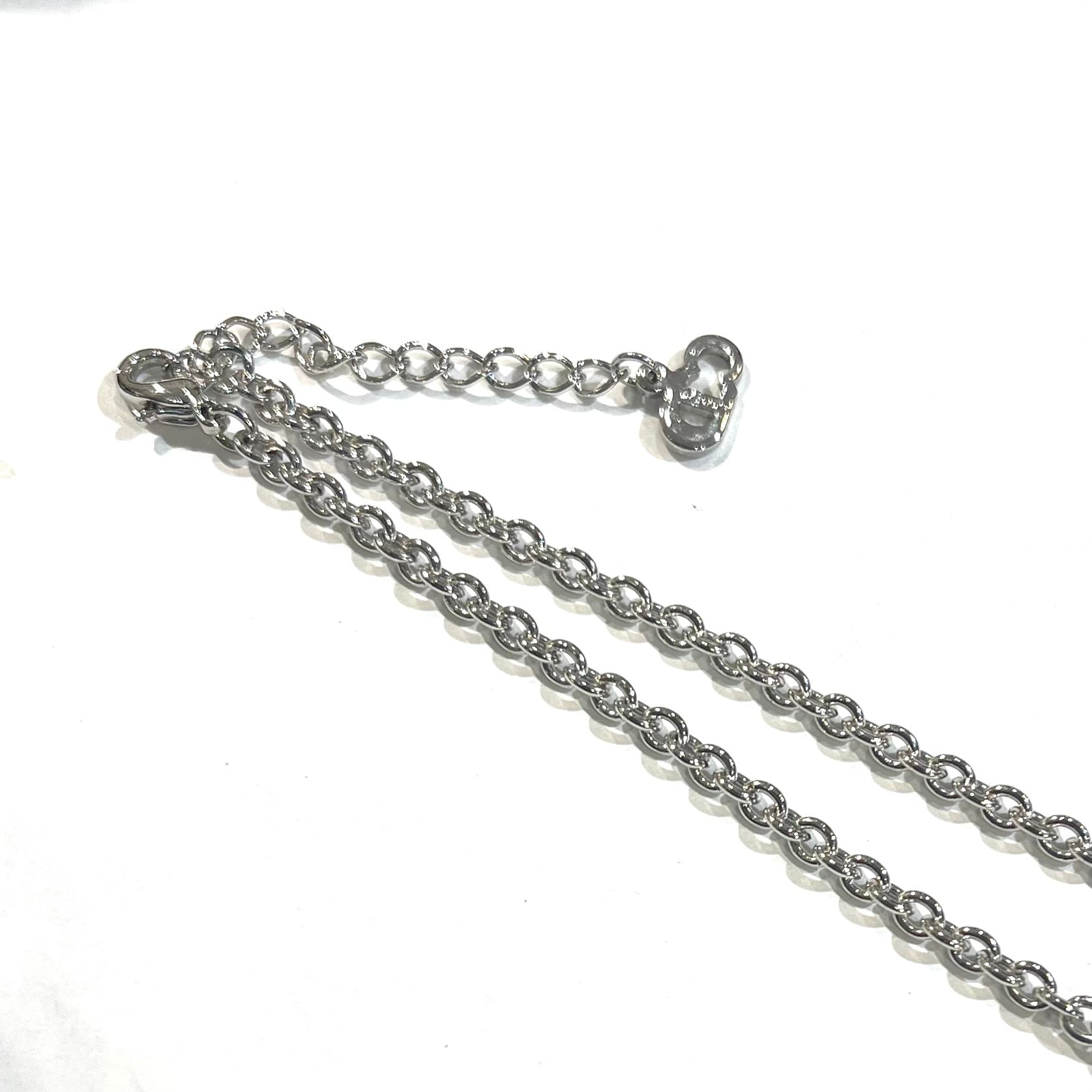 Christian Dior】2240 DIOR ディオールロゴ ラインストーンネックレス