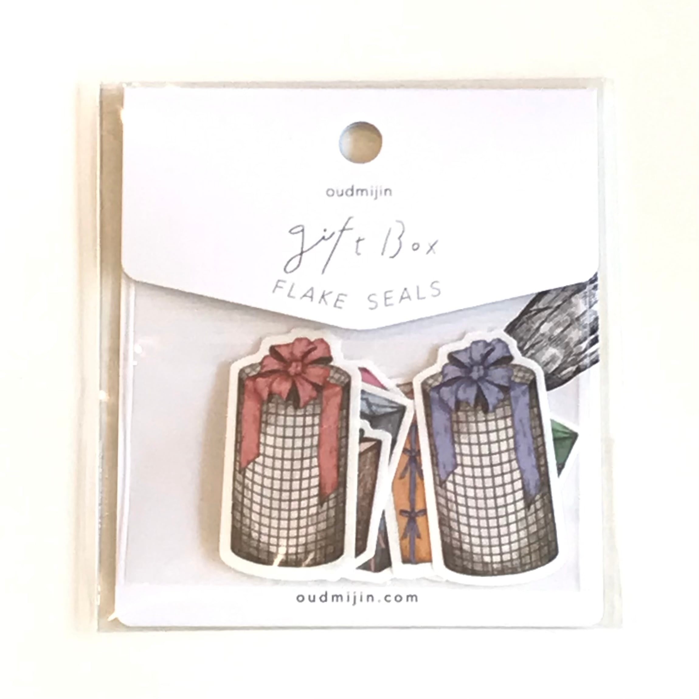 oudmijin フレークシール「gift Box」 | Macaroni