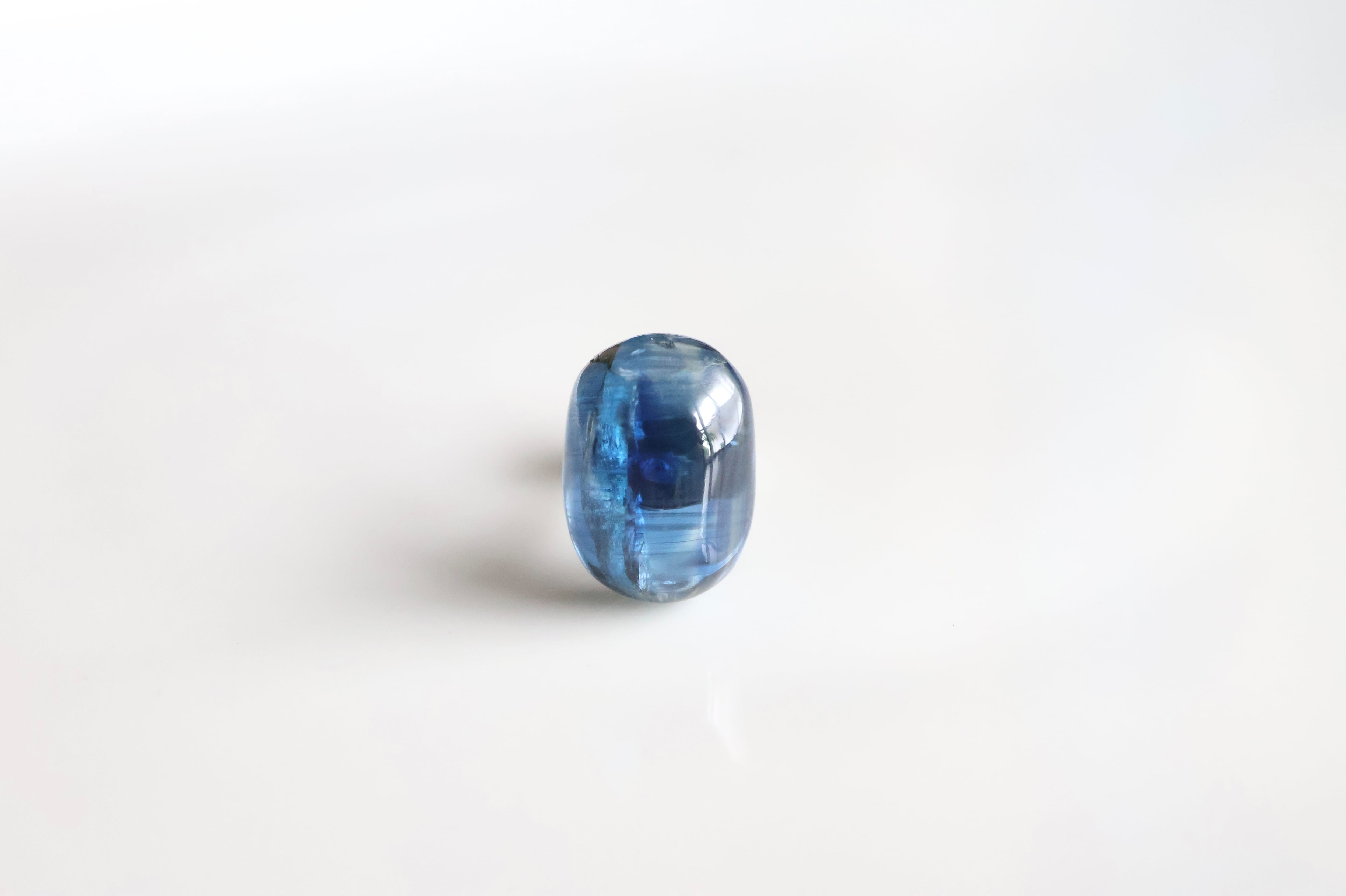 カイヤナイト 片耳ピアス