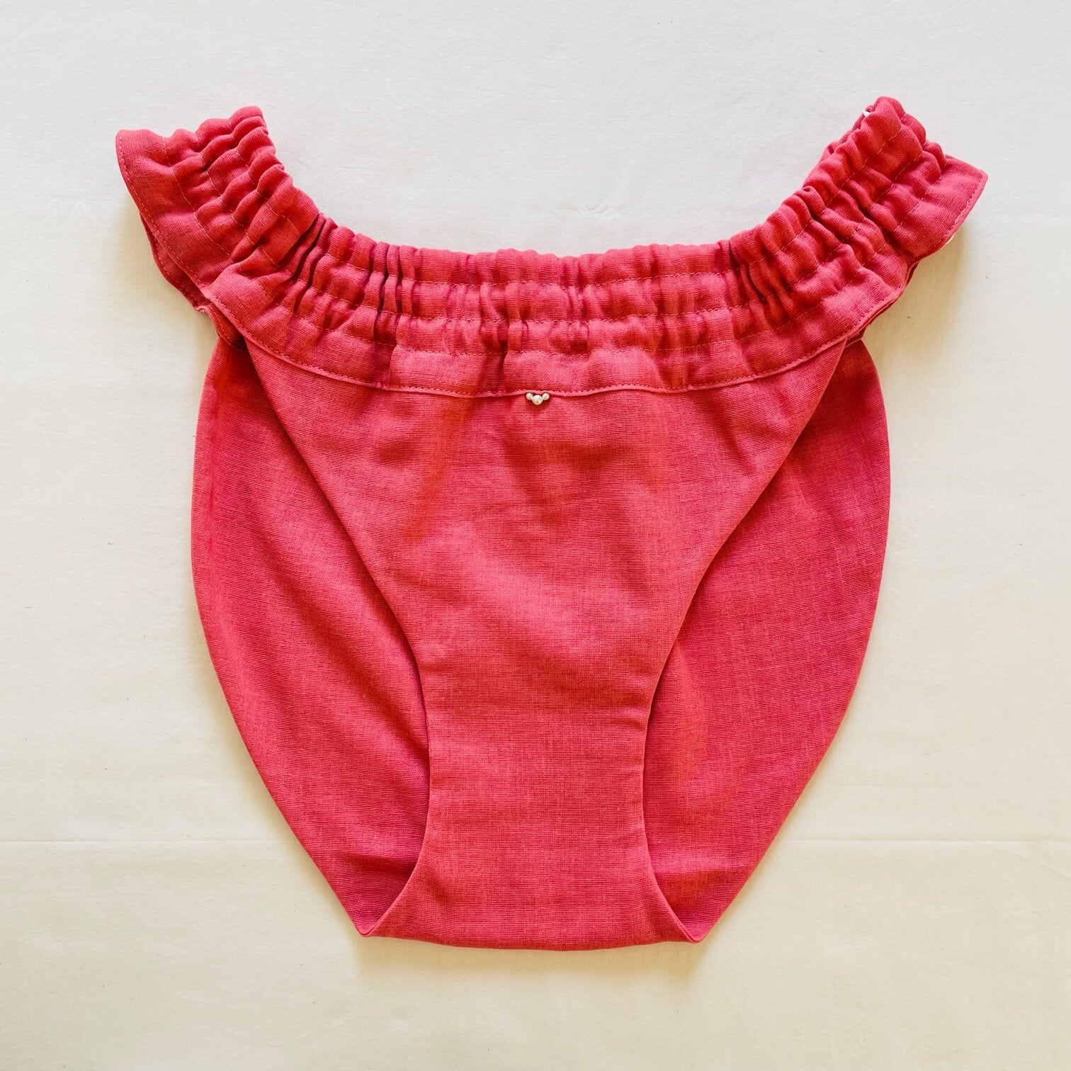 なかぽぽフンティ無地「オールドローズ」