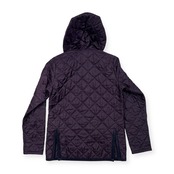 LAVENHAM ラベンハム フード付き キルティング ジャケット 36 /パープル系/イギリス製/英国製