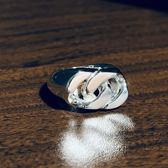 HERMES Link Ring Sterling Silver | エルメス リンク リング スターリング シルバー