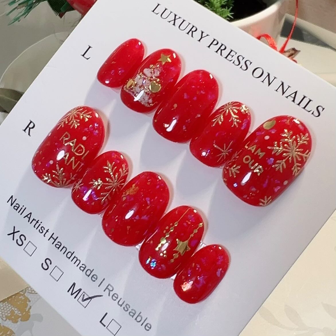 Xmasデートネイル #ncs023