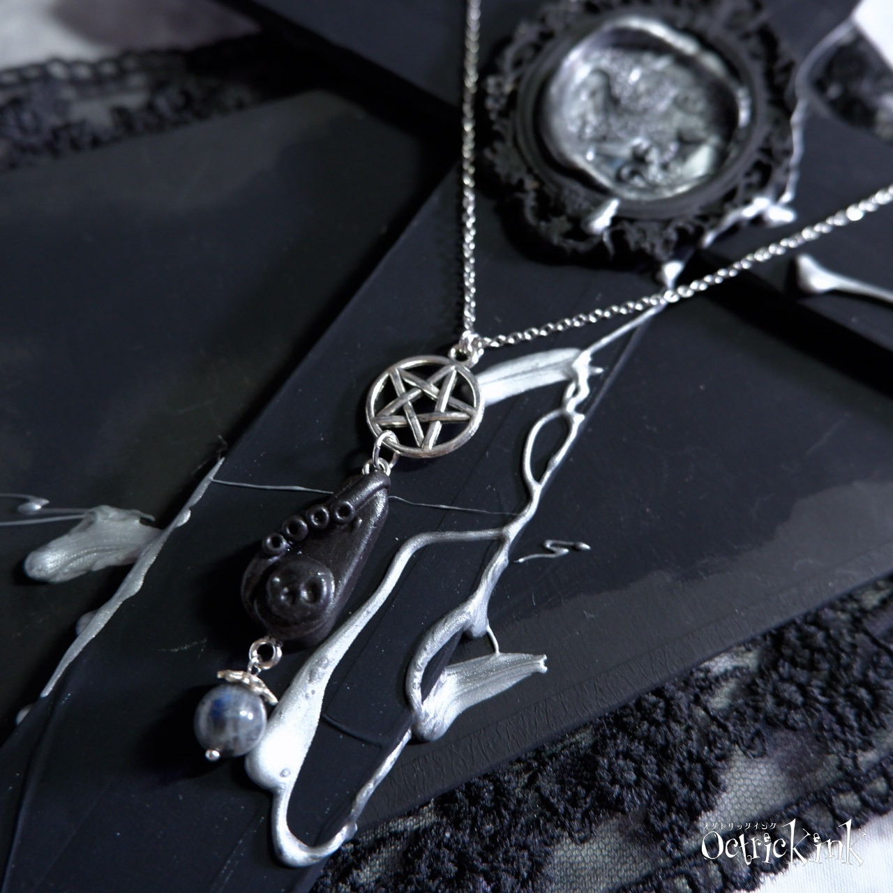 KRAKEN 深い底 魔除けネックレス｜Deep Abyss Evil-Warding Necklace