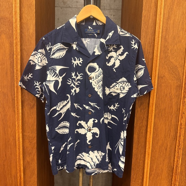 RALPH LAUREN S/S FISH PATTERN SHIRT ⑧