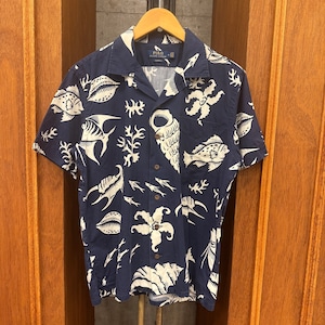RALPH LAUREN S/S FISH PATTERN SHIRT ⑧