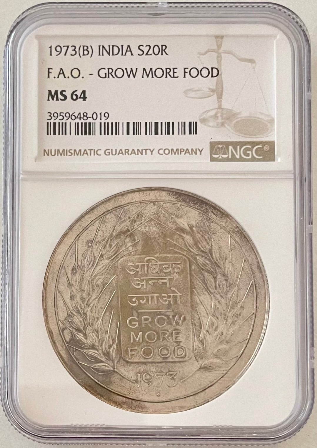 ハンガリー王国 1548年 ディナール 銀貨 NGC MS64 - 旧貨幣/金貨/銀貨 ハンガリー王国 1548年 ディナール 銀貨 NGC MS64 - 旧貨幣/金貨/銀貨