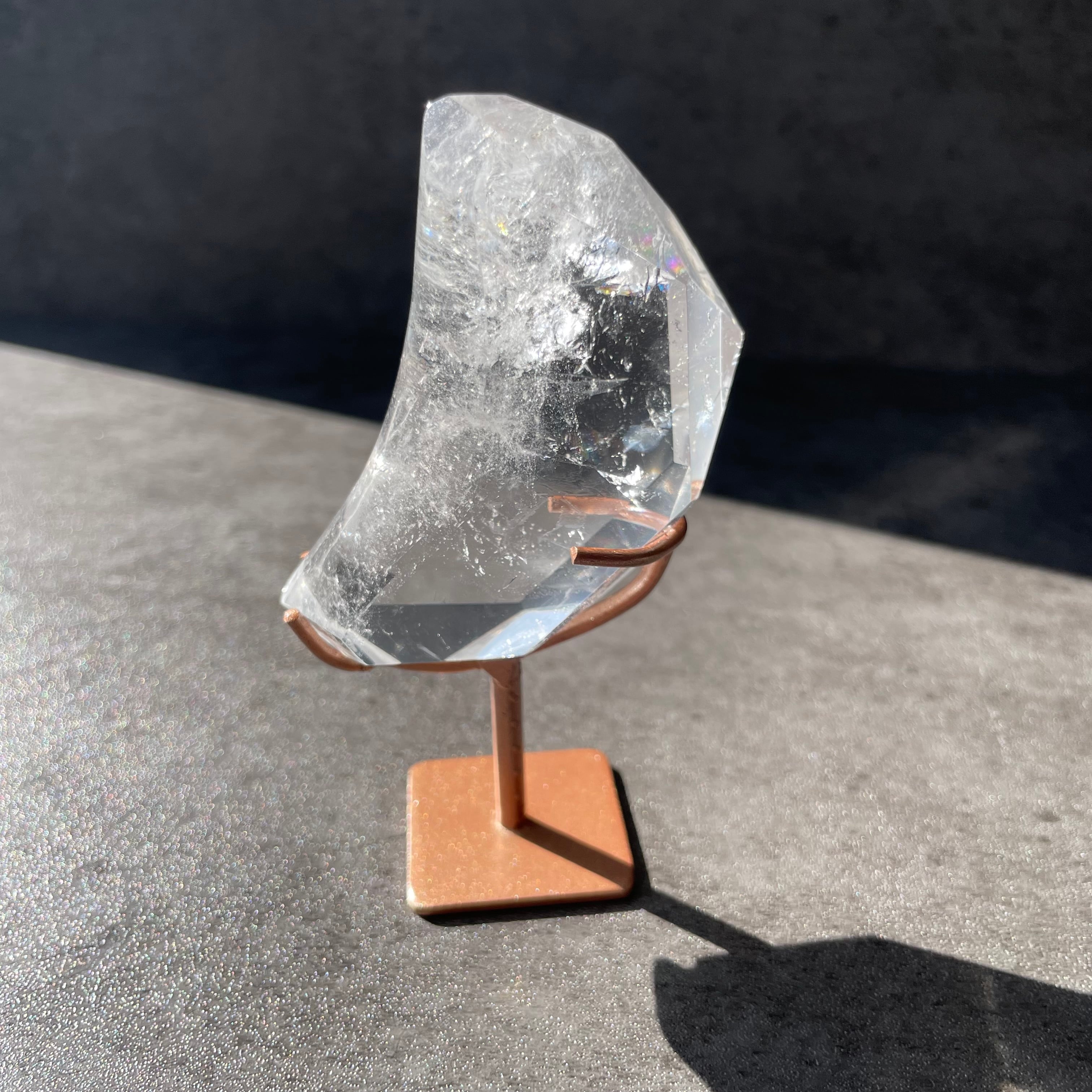ブラジル ミナスジェライス州産♦︎clear quartz クリアクォーツ|moon 月|天然石 パワーストーン 鉱物 gem stone