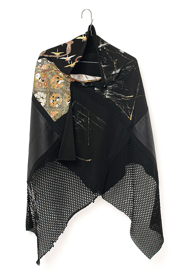 #mgakimono SLEEVE JACKET -KABUKU- Wearable ART〈540822〉