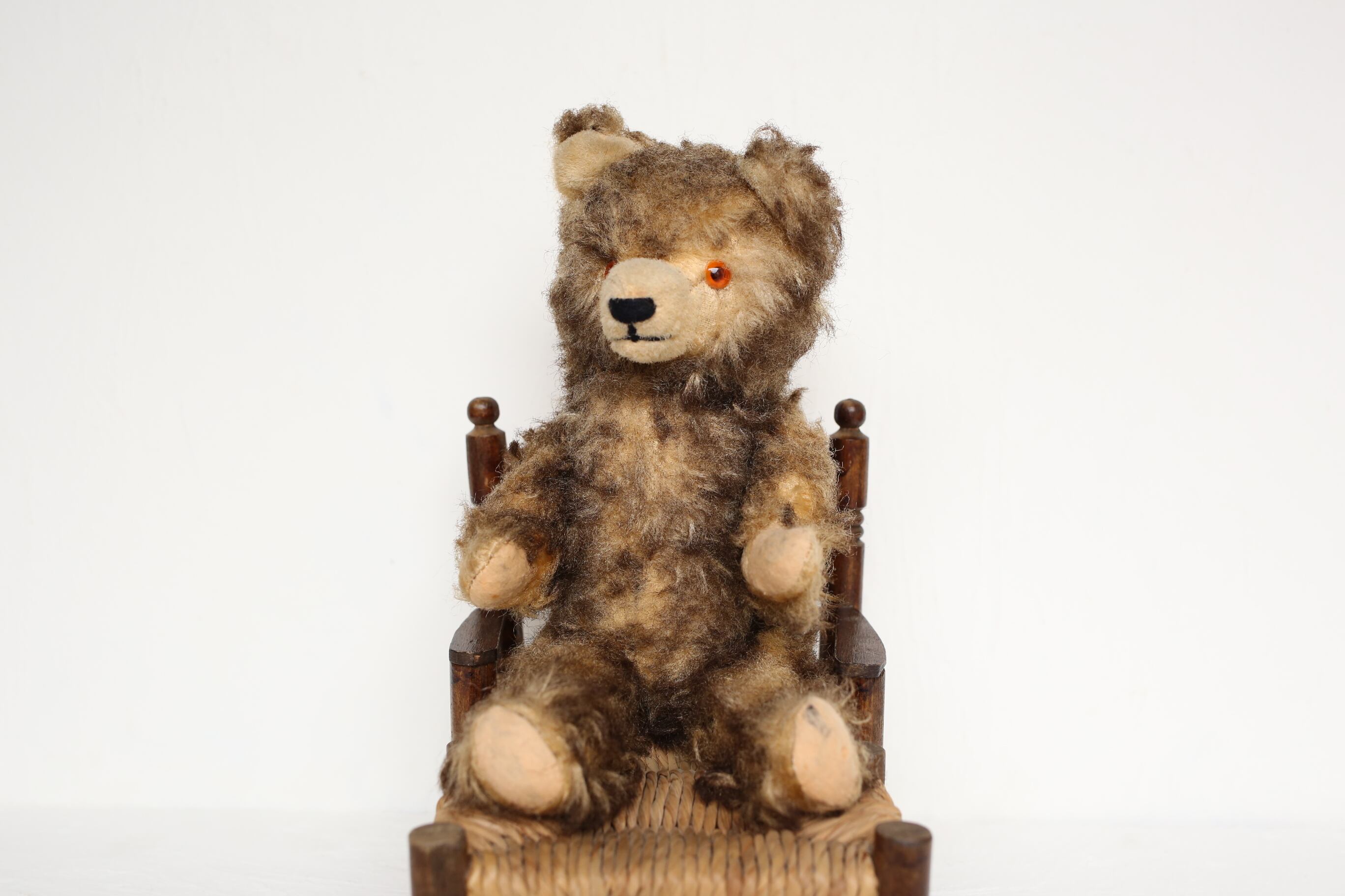 フランス アンティーク ヴィンテージ テディベア『スマートなミックスベア』 N-02416