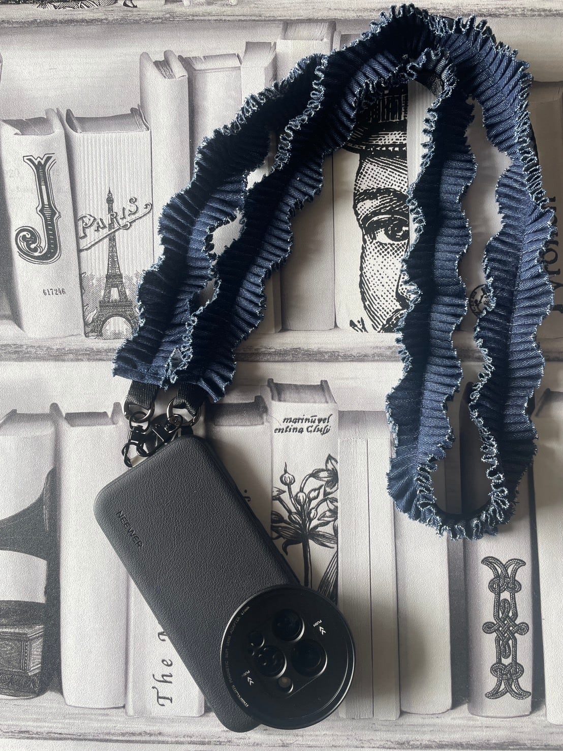 KS-10ウエーブプリーツ デニム