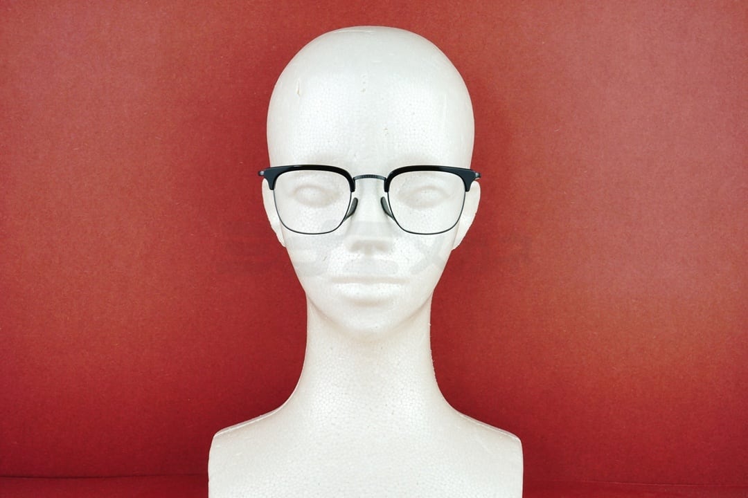 KameManNen メガネ KMN-1112 BK/MBK サーモント ブロー ウェリントン