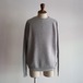 MEIAS "PURE CASHMERE SWEAT PULL OVER(GRAY)"