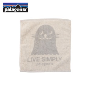 patagonia パタゴニア 今治フェイスタオル あざらし TW018 オーガニックコットン 日本製 今治タオル ハンドタオル