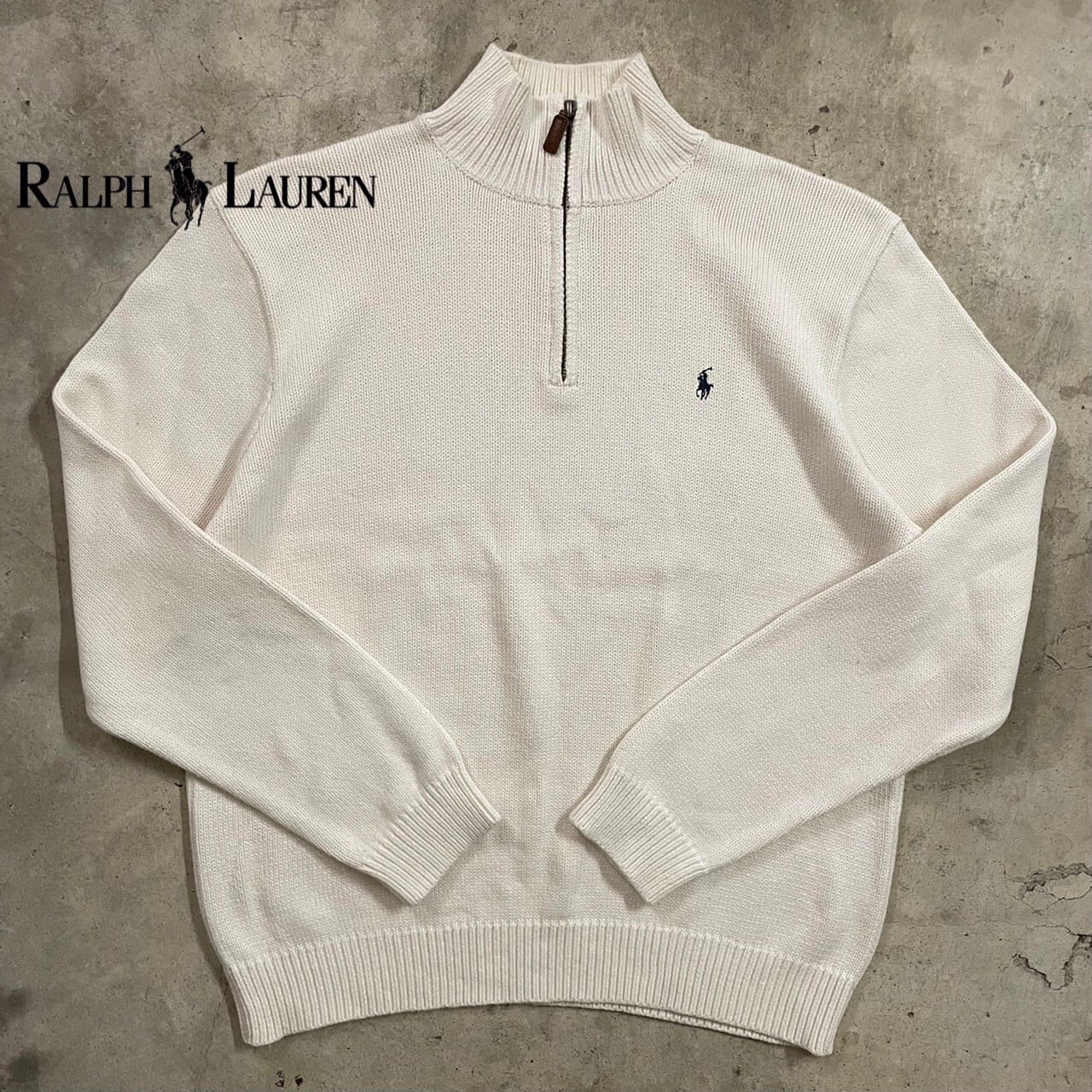 CEEKAY　ポロラルフローレン ハーフジップ ホワイト XS メンズ CEEKAY ポロラルフローレン ハーフジップ ホワイト XS メンズ 楽天市場